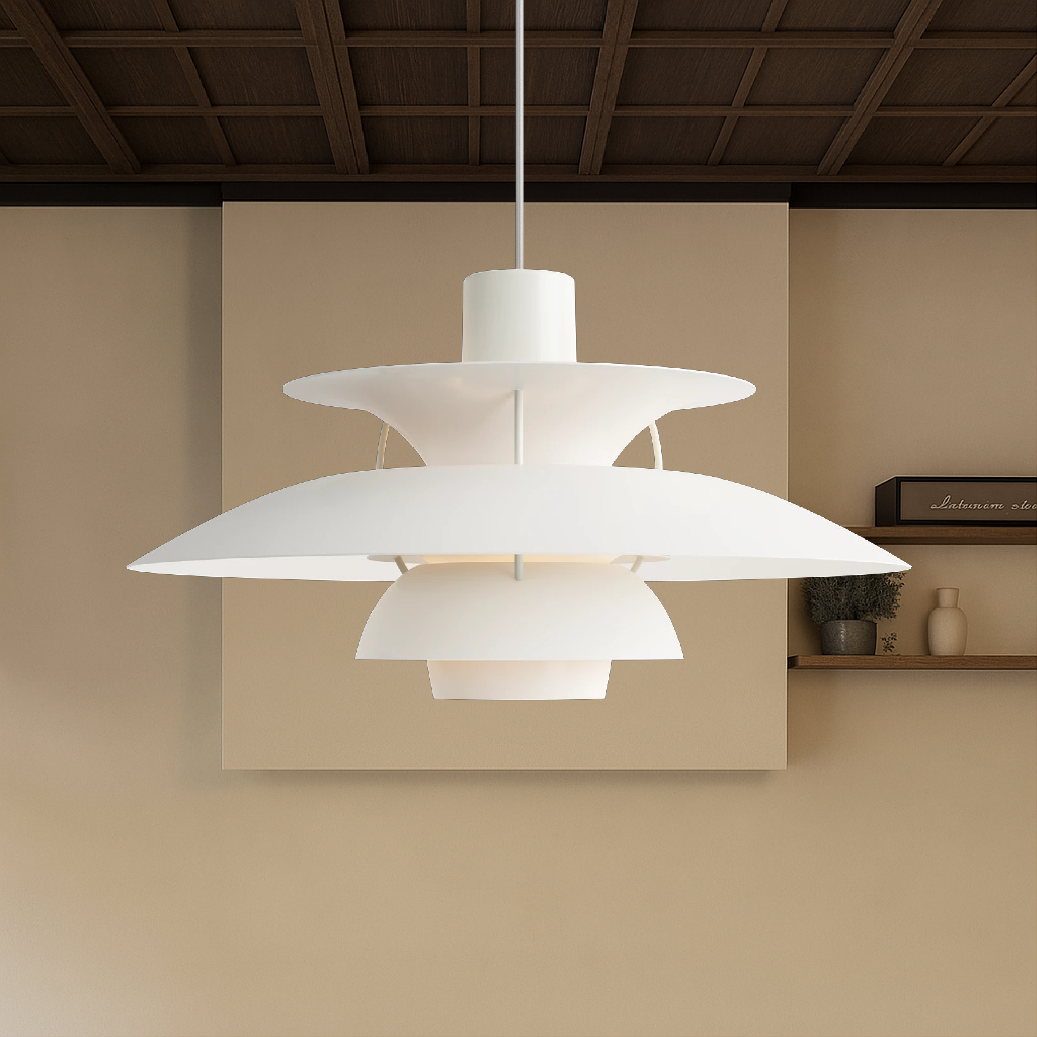 Multi-Layer Pendant Light Aluminum Hanging Lamp