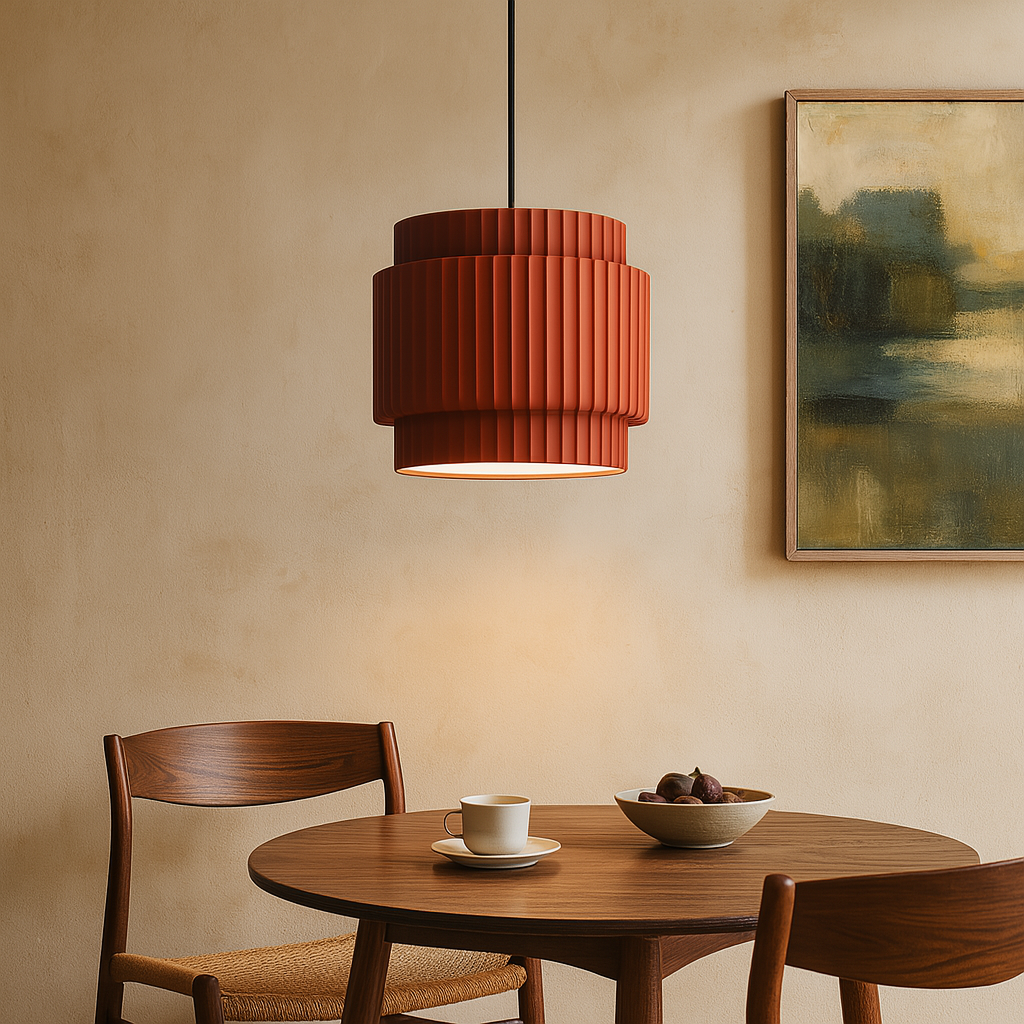 Minimalist Pendant Light  Adjustable Hanging Lamp